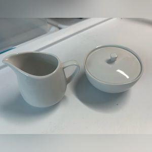 West Elm Organic Porcelain Cream and Sugar Set